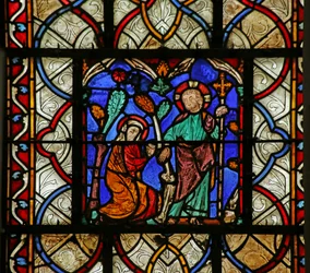 Fenster, das Noli Me Tangere darstellt